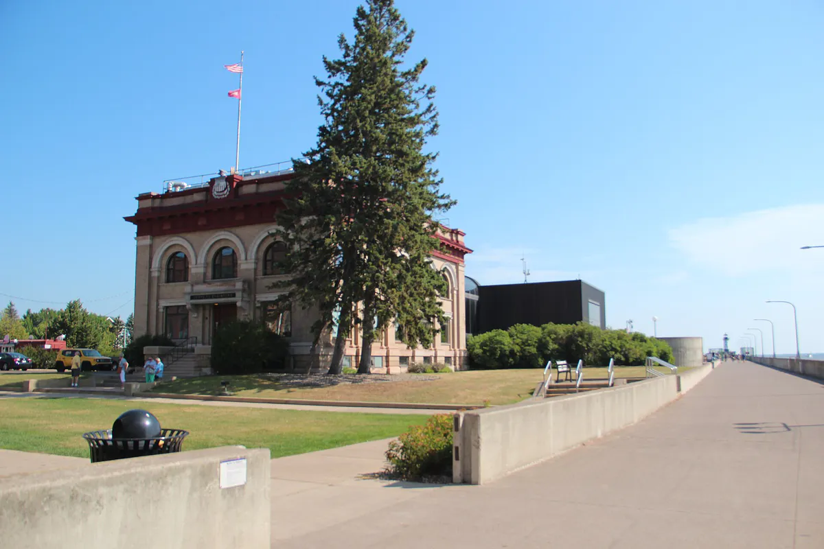 Lake Superior Maritime Visitor Center Aug 2023 in Duluth, Minnesota