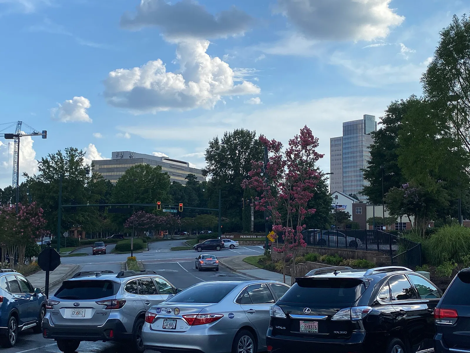 Dunwoody GA Skyline, August 2022, Georgia