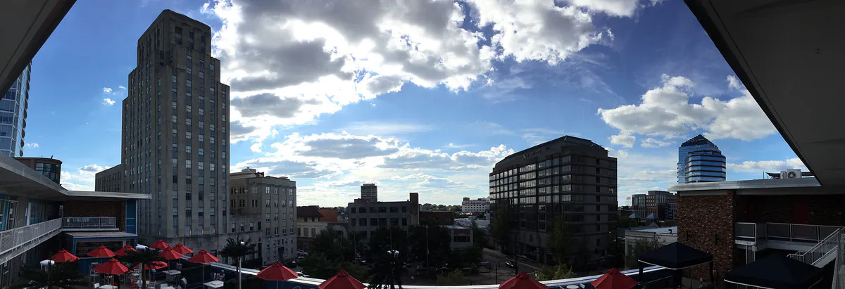 Skyline Panorama of Durham, North Carolina 2