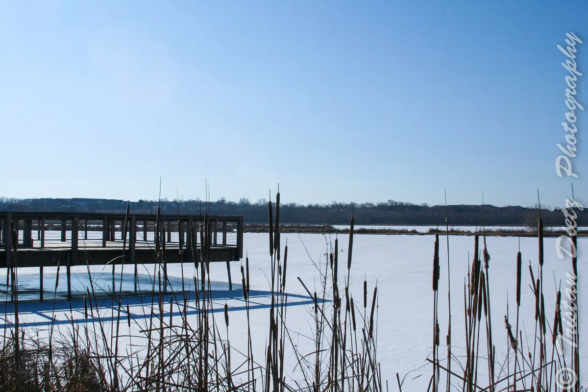 Frozen Lake In Eden Prairie Mn (29058421), Minnesota