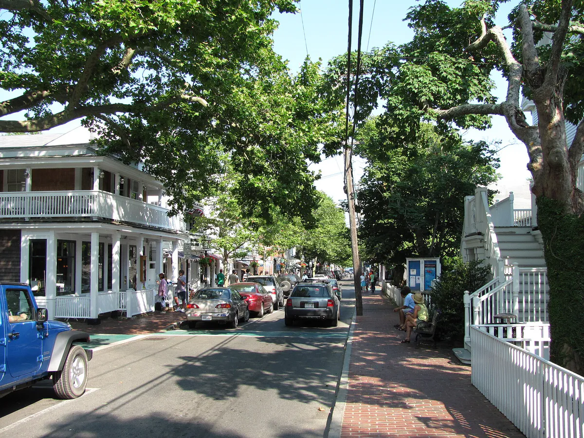 Main Street, Edgartown MA, Massachusetts