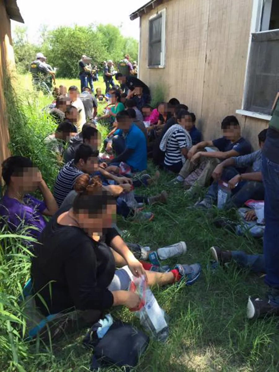 52 Immigrants Rescued from Stash House in the Rio Grande Valley (29229766684) in Edinburg, Texas