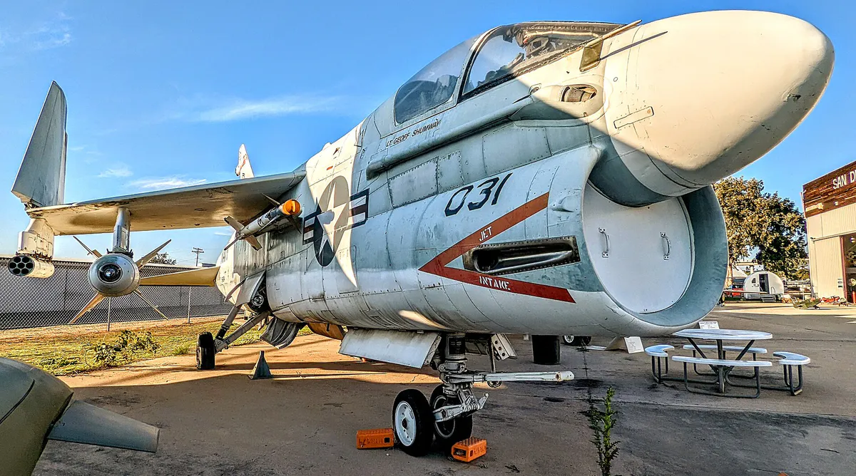 A-7B 154554 San Diego Air and Space Museum Annex in El Cajon, California