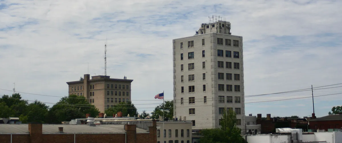 Elyria Ohio Skyline
