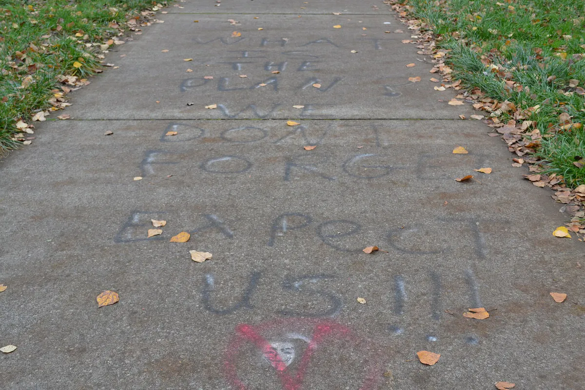 Occupy Eugene Graffiti 1 (Eugene, Oregon)