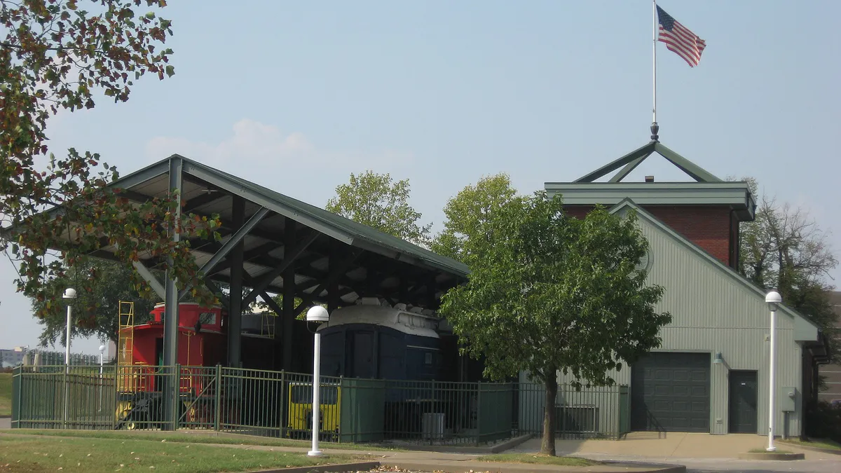 Transportation Center of the Evansville Museum of Arts, History and Science, Indiana