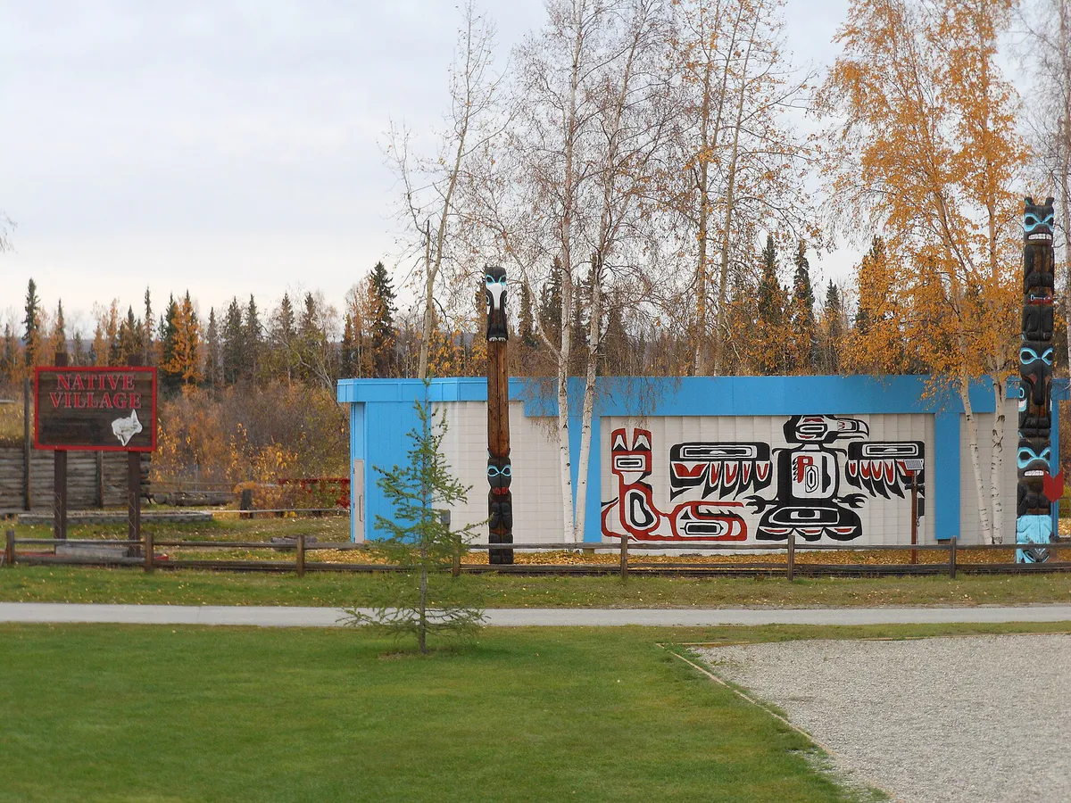 Native Museum, Pioneer Park, Fairbanks, Alaska