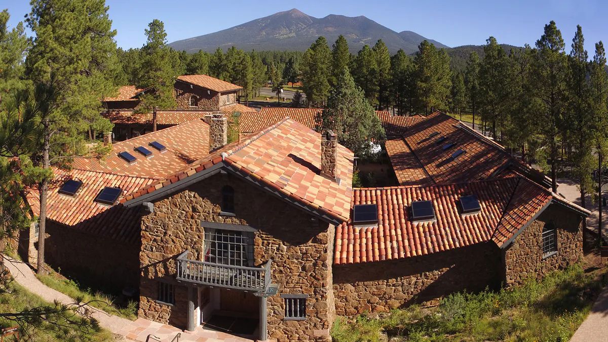 Museum of Northern Arizona exhibition building in Flagstaff, Arizona