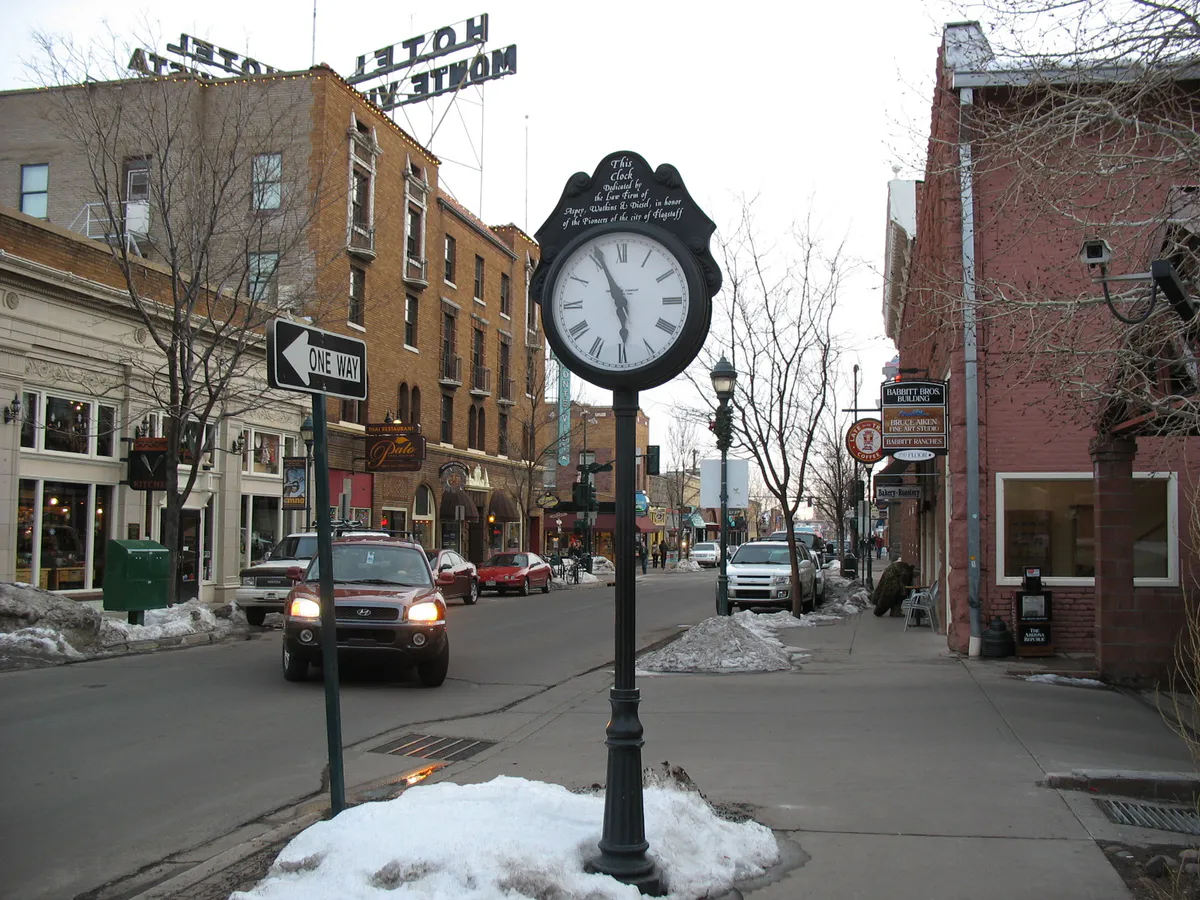 Downtown Flagstaff Clock, Arizona