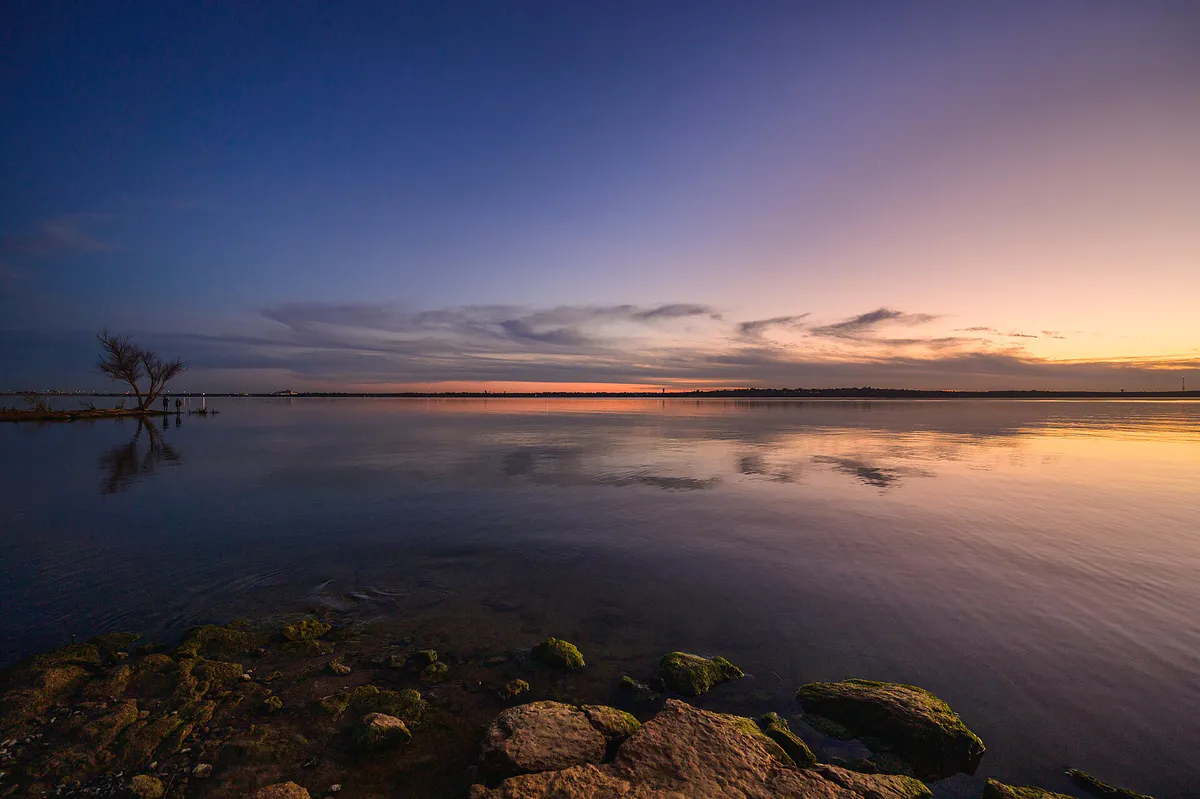 Calm cold sunset (51813700568) in Flower Mound, Texas