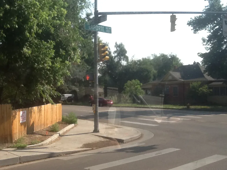 Laporte Avenue and Shields Street, Fort Collins, Colorado.