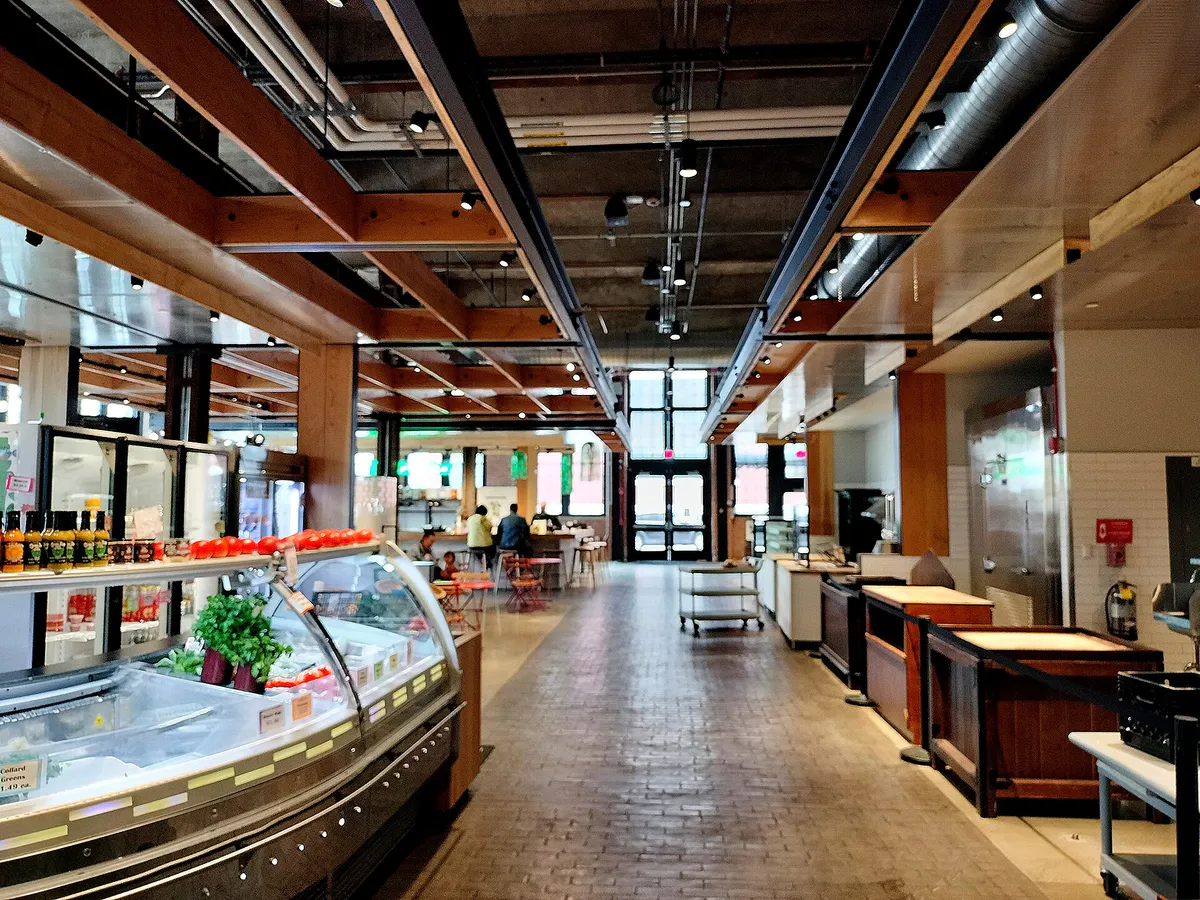 Section of Union Street Market at the Fort Wayne Electric Works, Indiana