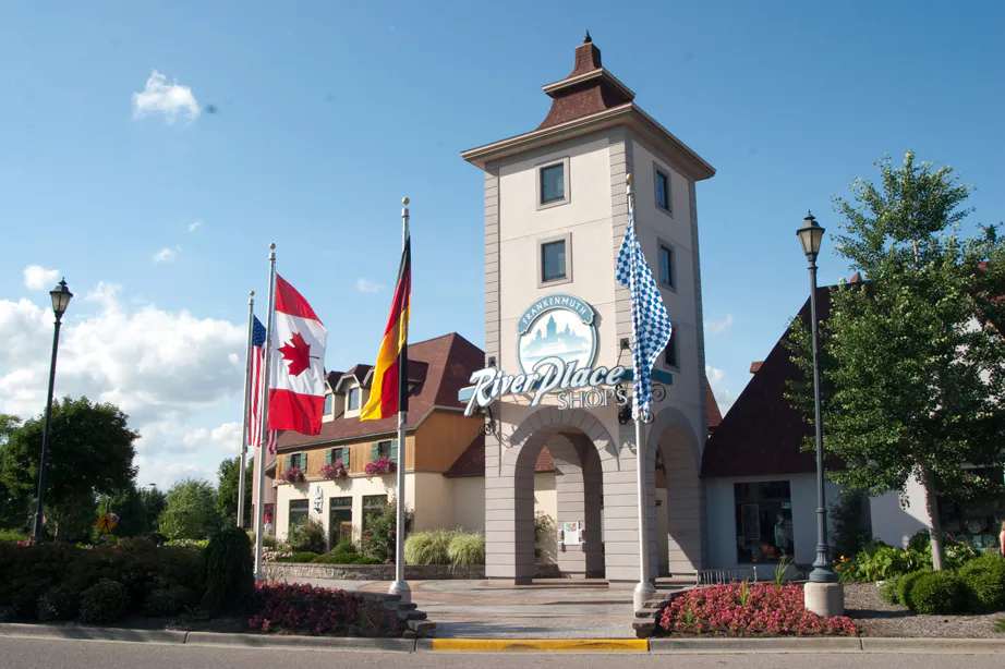 River Place Shops in Frankenmuth, Michigan