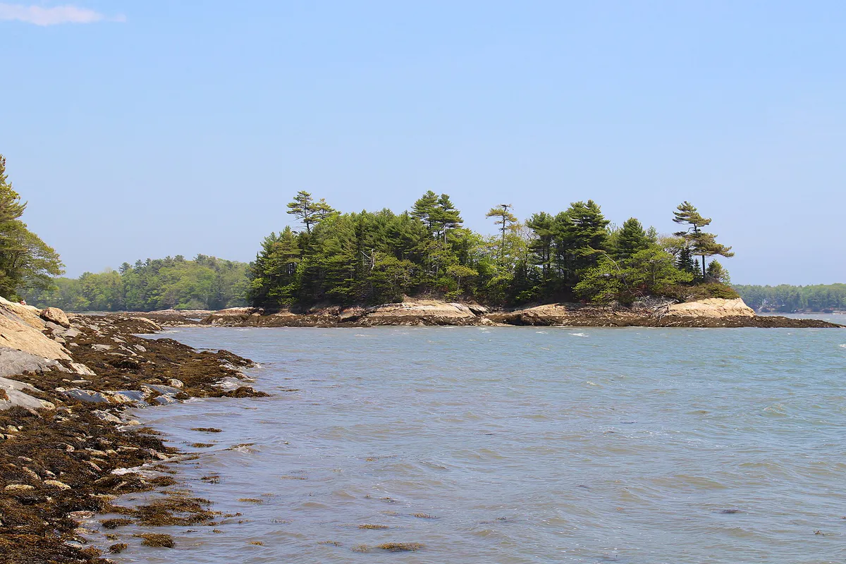 Googins Island in Freeport, Maine