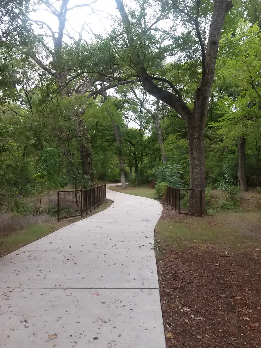 Reserva natural Spring Creek in Garland, Texas