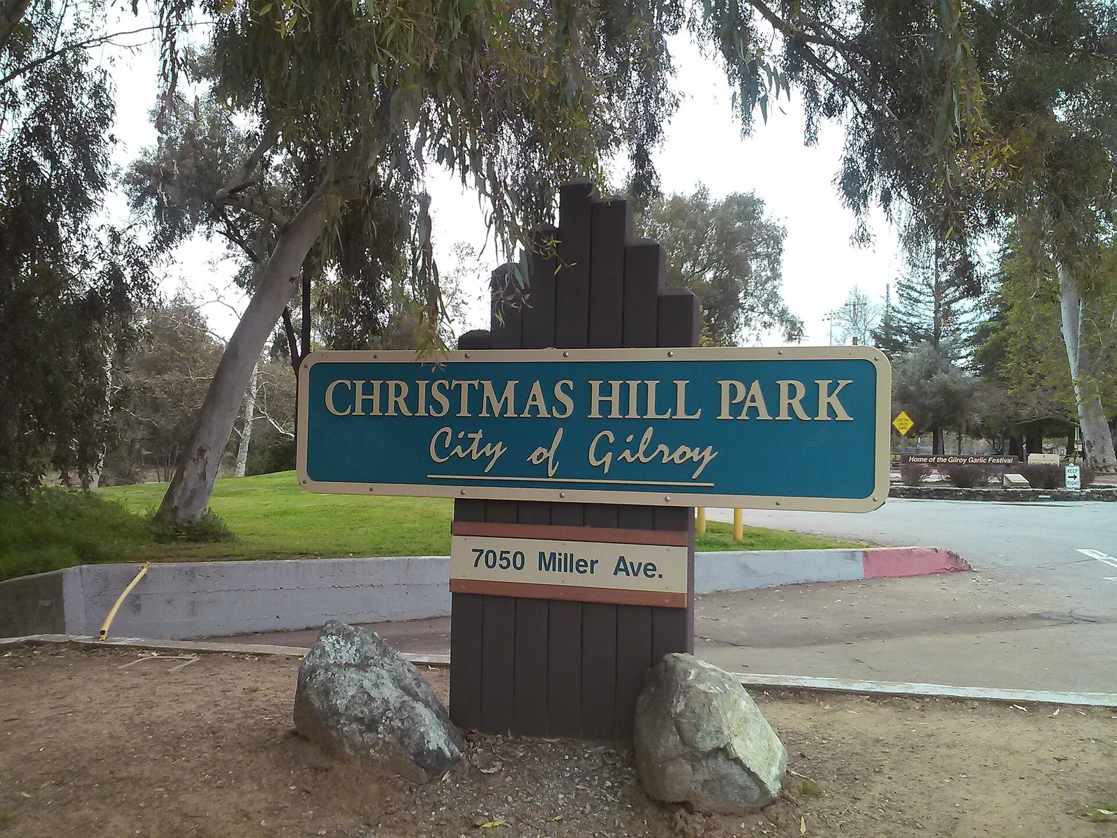 Christmas Hill Park in Gilroy California USA, March 2017
