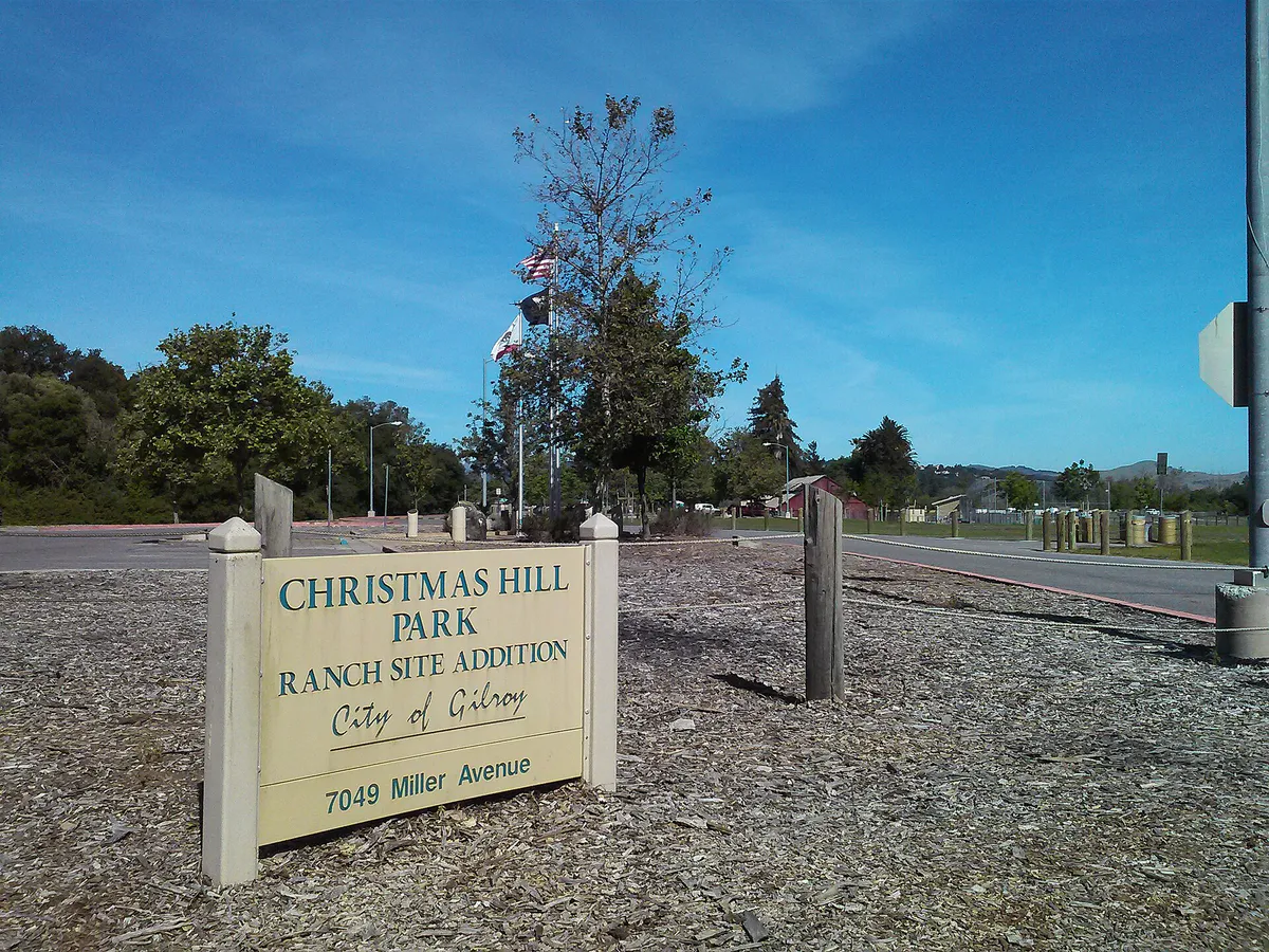 Christmas Hill Park Ranch Site Addition in Gilroy, California, April 2017