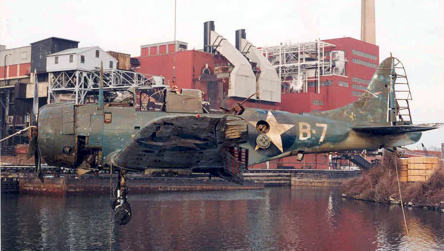SBD-2 recovered Lake Michigan 1994 in Glenview, Illinois