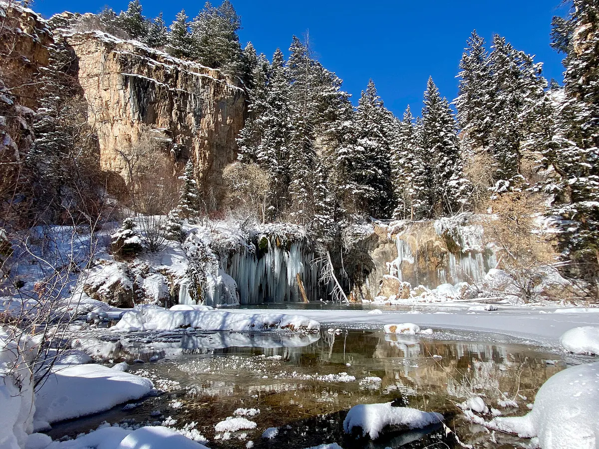 Hanging Lake Winter 2019 in Glenwood Springs, Colorado
