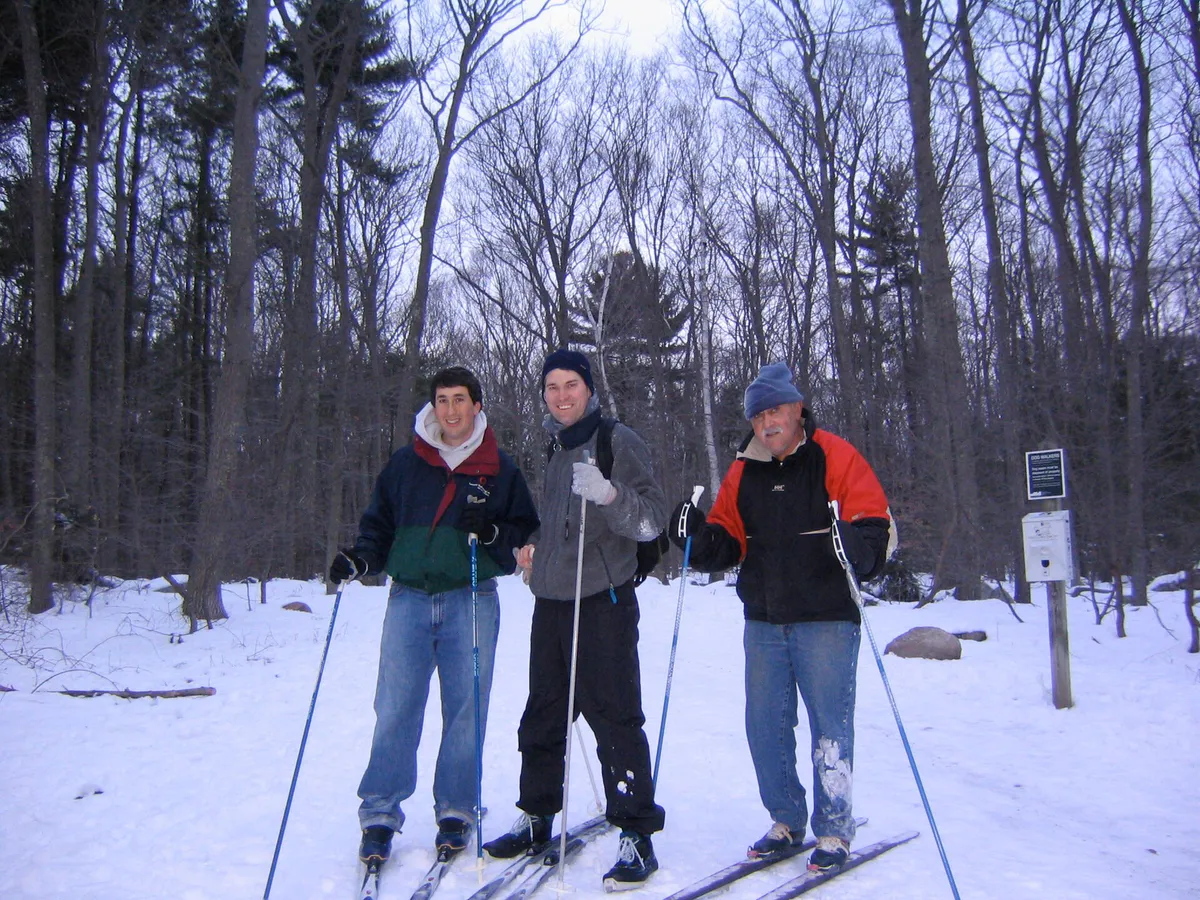 Ravenswood skiers in Gloucester, Massachusetts
