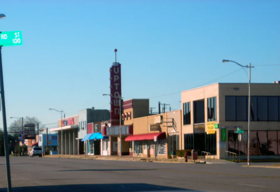 GP uptown theater in Grand Prairie, Texas
