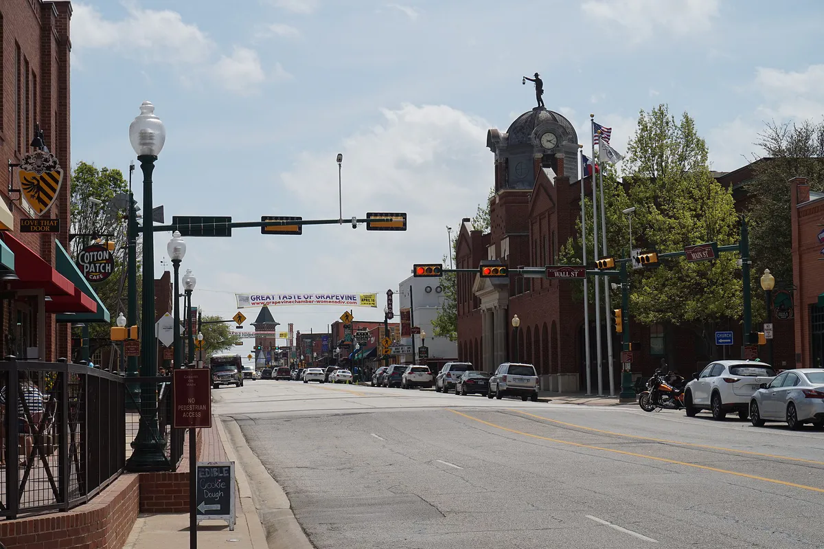 GrapevineTX MainSt 04Mar2018, Texas