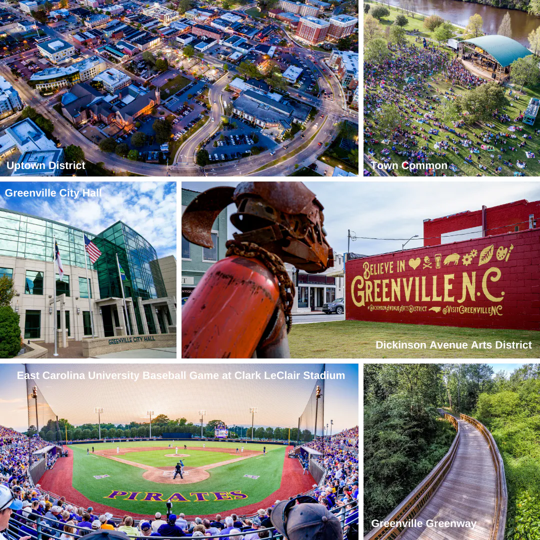 GvlNC Collage in Greenville, North Carolina