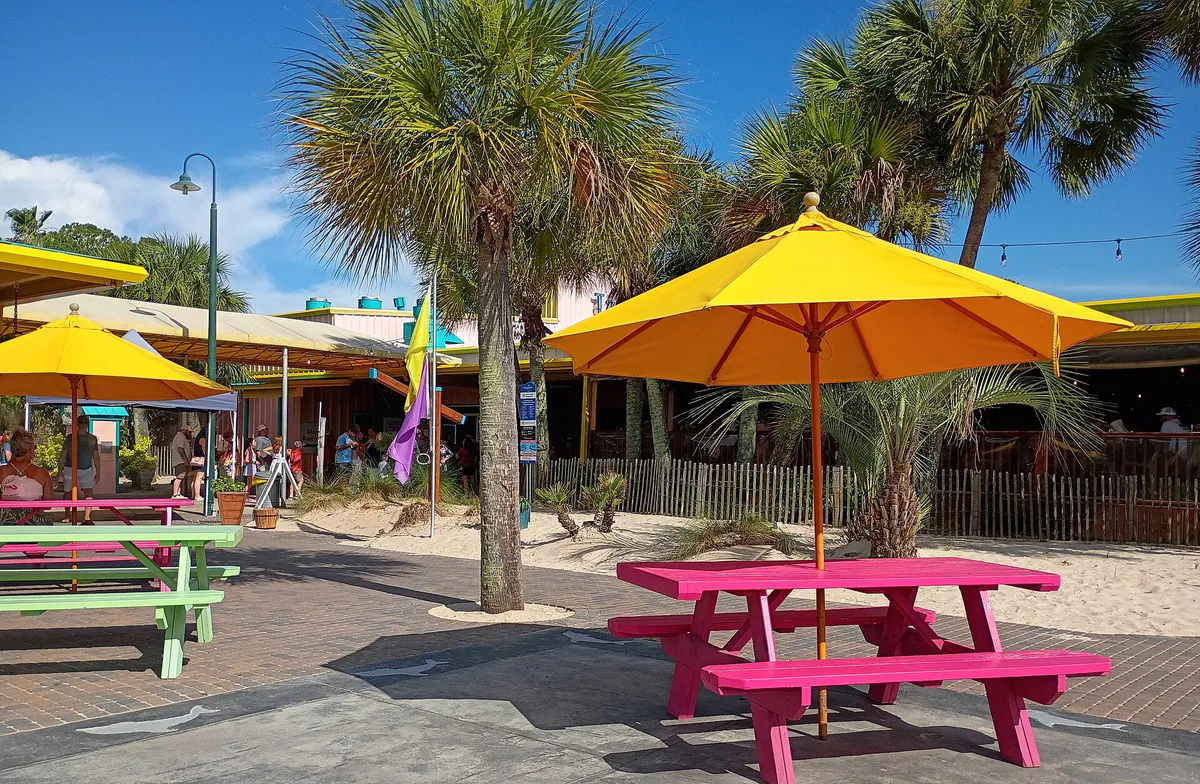 Picnic Tables, Gulf Shores, AL, Alabama