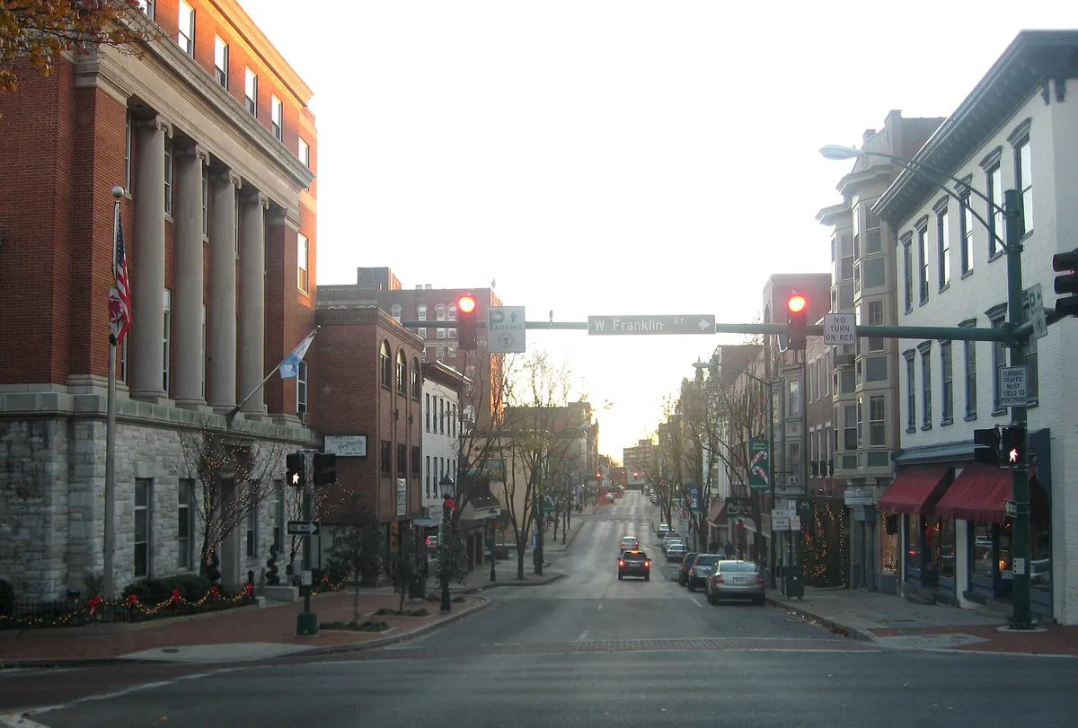 Hagerstown Downtown Potomac St, Maryland