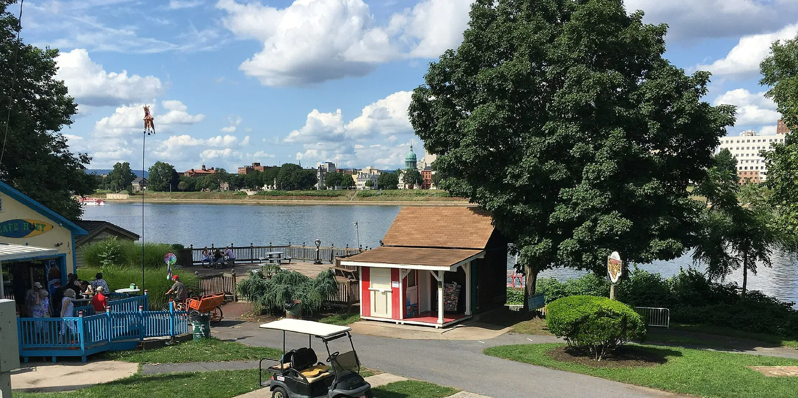 City Island Riverside Harrisburg July 2021, Pennsylvania