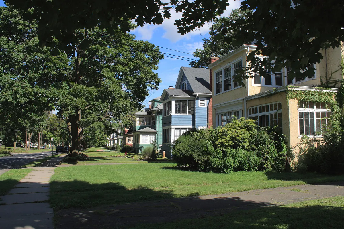 West End South Historic District, West Blvd, 2009-08-31 in Hartford, Connecticut