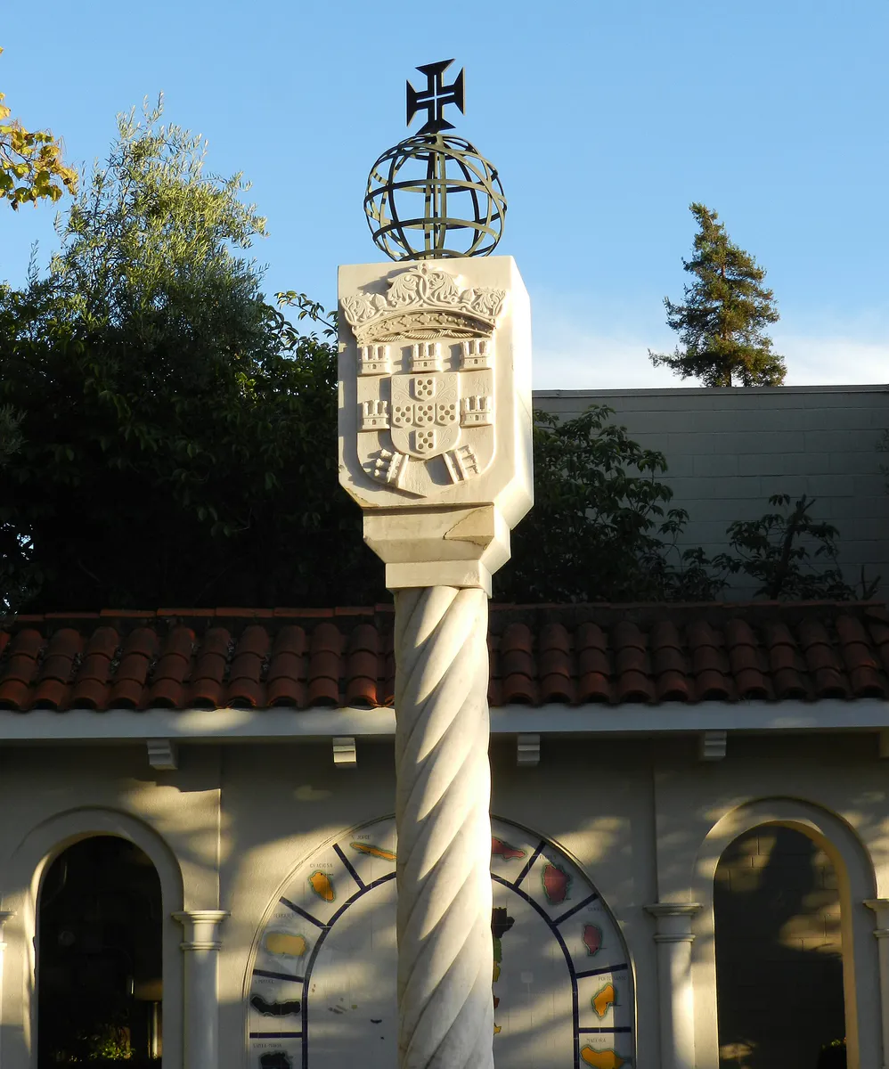 Portugue sse Park Hayward column (cropped), California