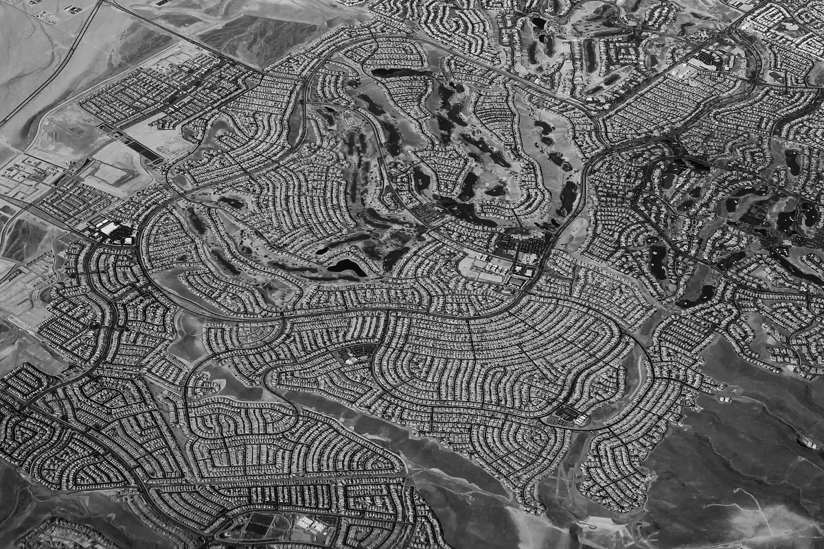 Henderson Nevada in Black and White