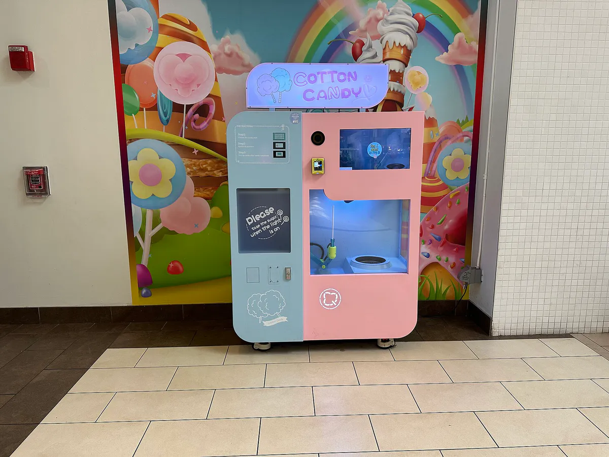 Cotton Candy Machine Westland Mall, Hialeah, Florida