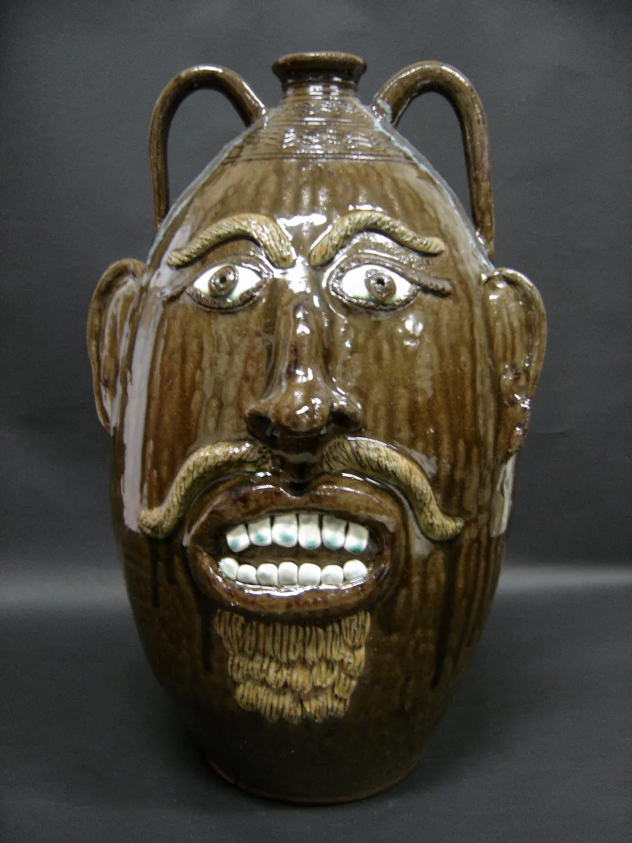 Albert Hodge - 5 Gallon Face Jug in Hickory, North Carolina