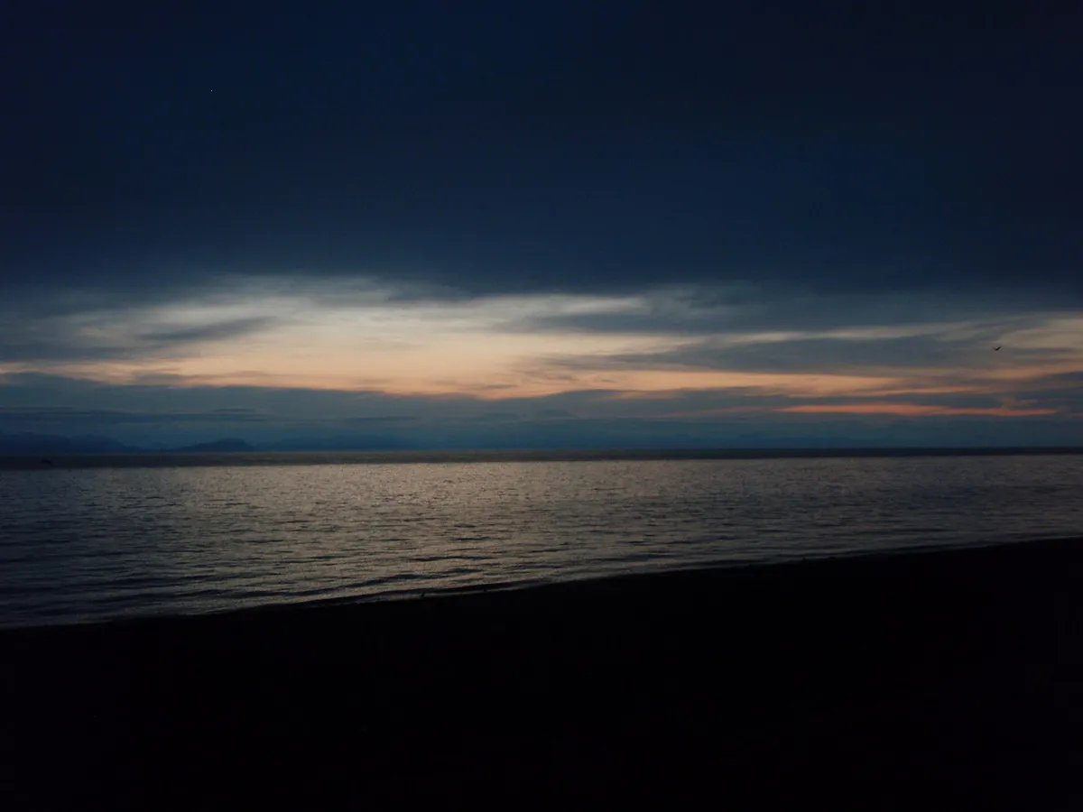 Beautiful Beach, 20 miles North of Homer Alaska, 5-09 - panoramio