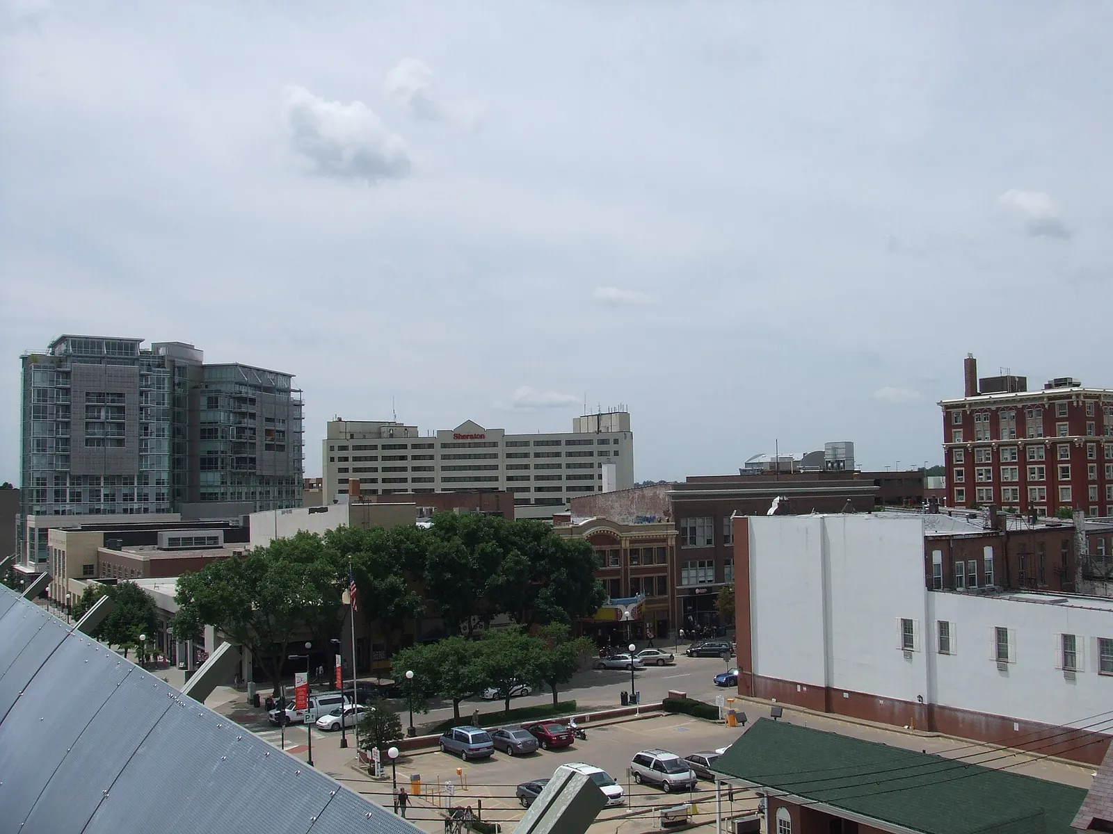 Iowa City south skyline