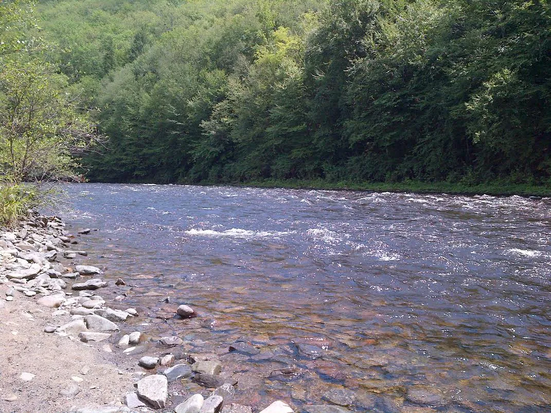 Lehigh River near Glen Onoko, near Jim Thorpe, Pennsylvania