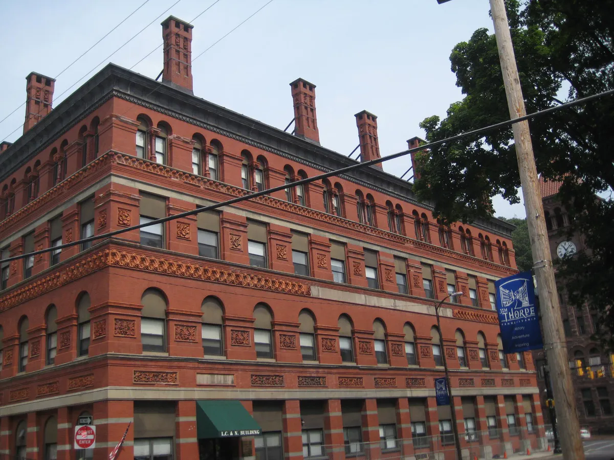 FAB's IMG 4661 Lehigh Coal & Navigation Corp-HQ,Mauch Chunk-Jim Thorpe,PA, Pennsylvania