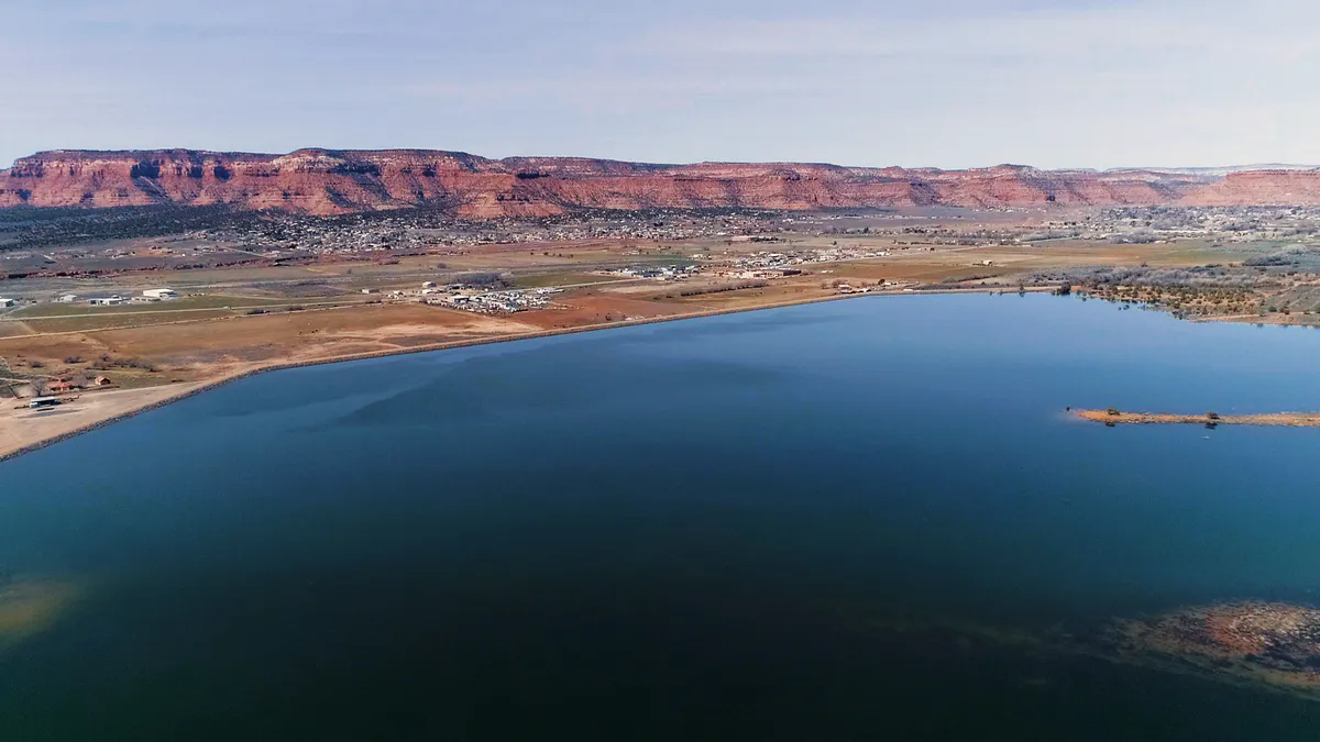 Jackson Flat Reservoir in Kanab, Utah