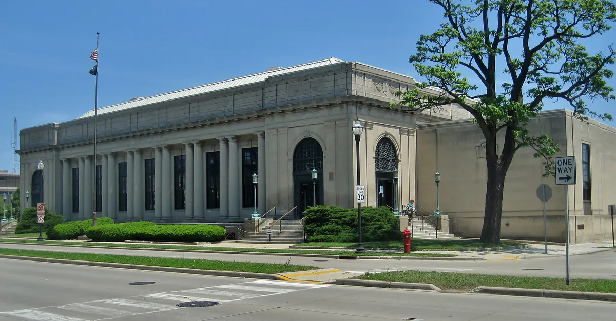 Civic Center Historic District in Kenosha, Wisconsin