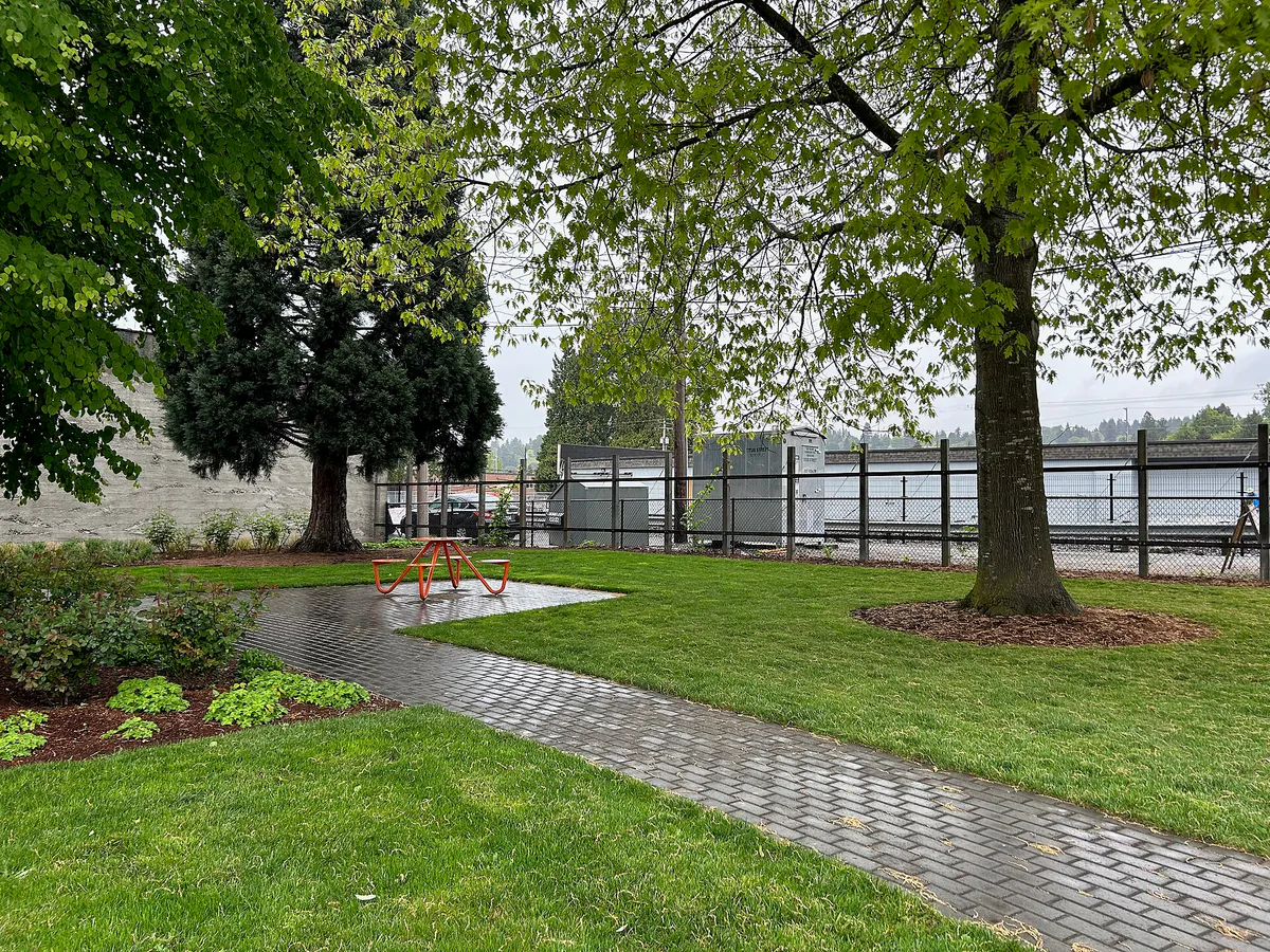 Titus Railroad Park in Kent, Washington - 1