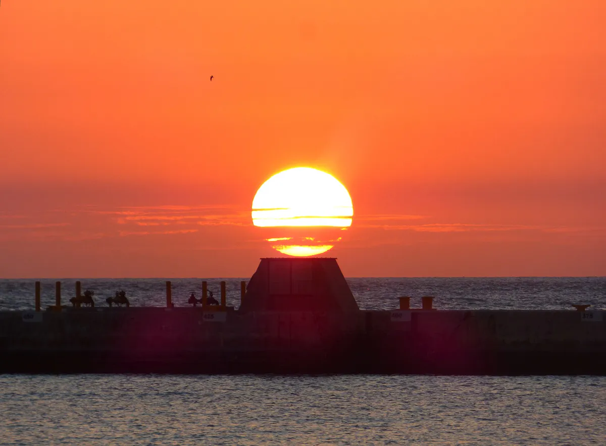 KeyWestFL TrumanWaterfrontPark Sunset1 20230125 in Key West, Florida
