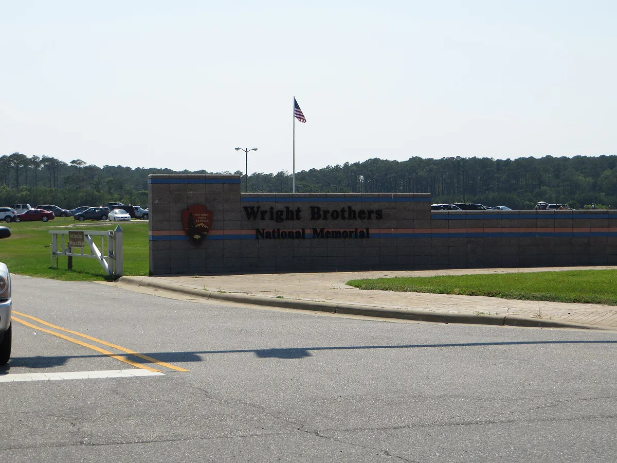 Entering Wright Brothers National Memorial, Kill Devil Hills, North Carolina (14424122246)
