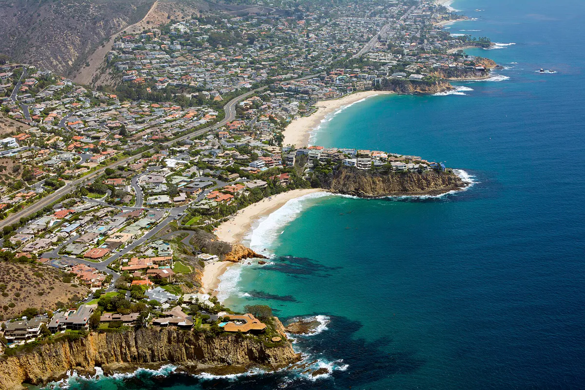 North Laguna Aerial photo by Don Ramey Logan in Laguna Beach, California