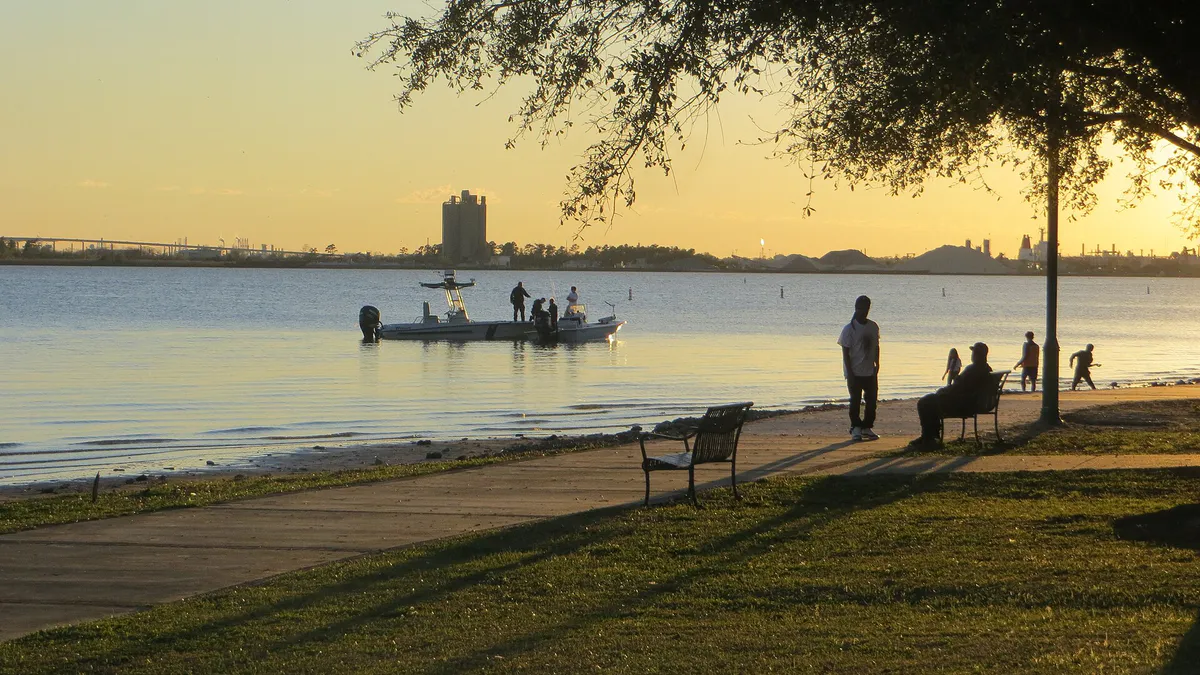 Lake Charles, Louisiana lakefront February 2019 B