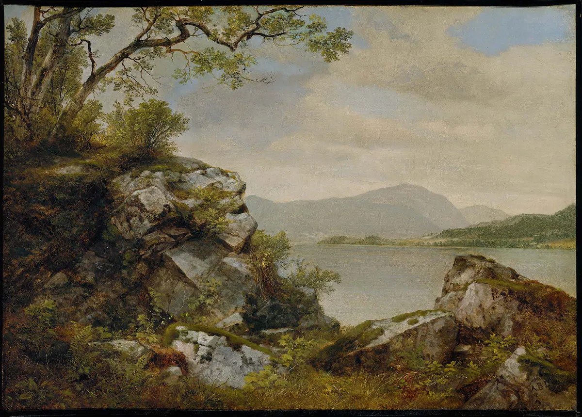 Asher Brown Durand - Lake George, New York - 47.1233 - Museum of Fine Arts