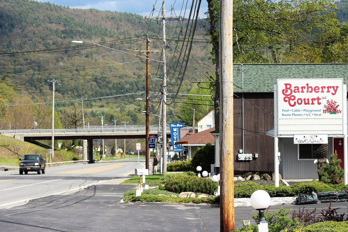Canada Street in Lake George, New York