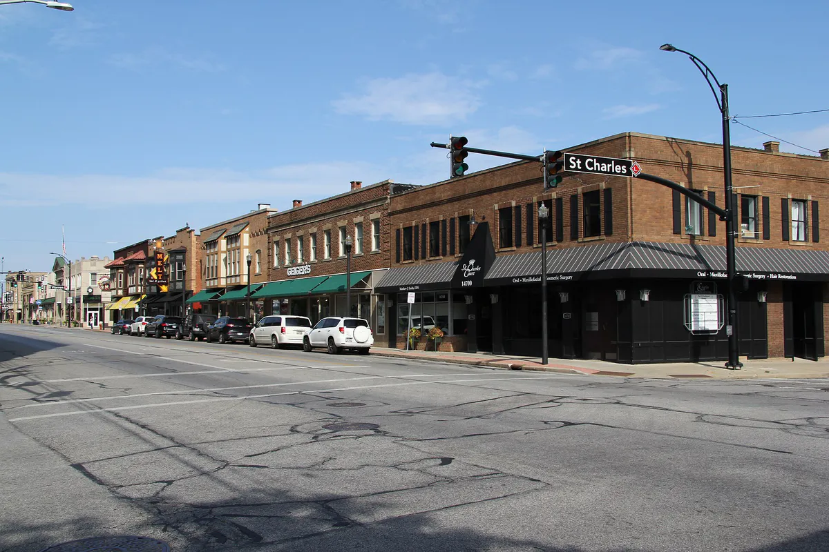 OH Cuyahoga Lakewood Downtown Historic District 016, Ohio