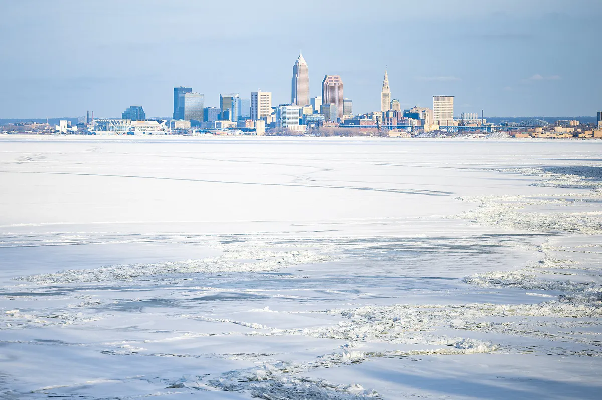 Lakewood Park in Winter, Washington